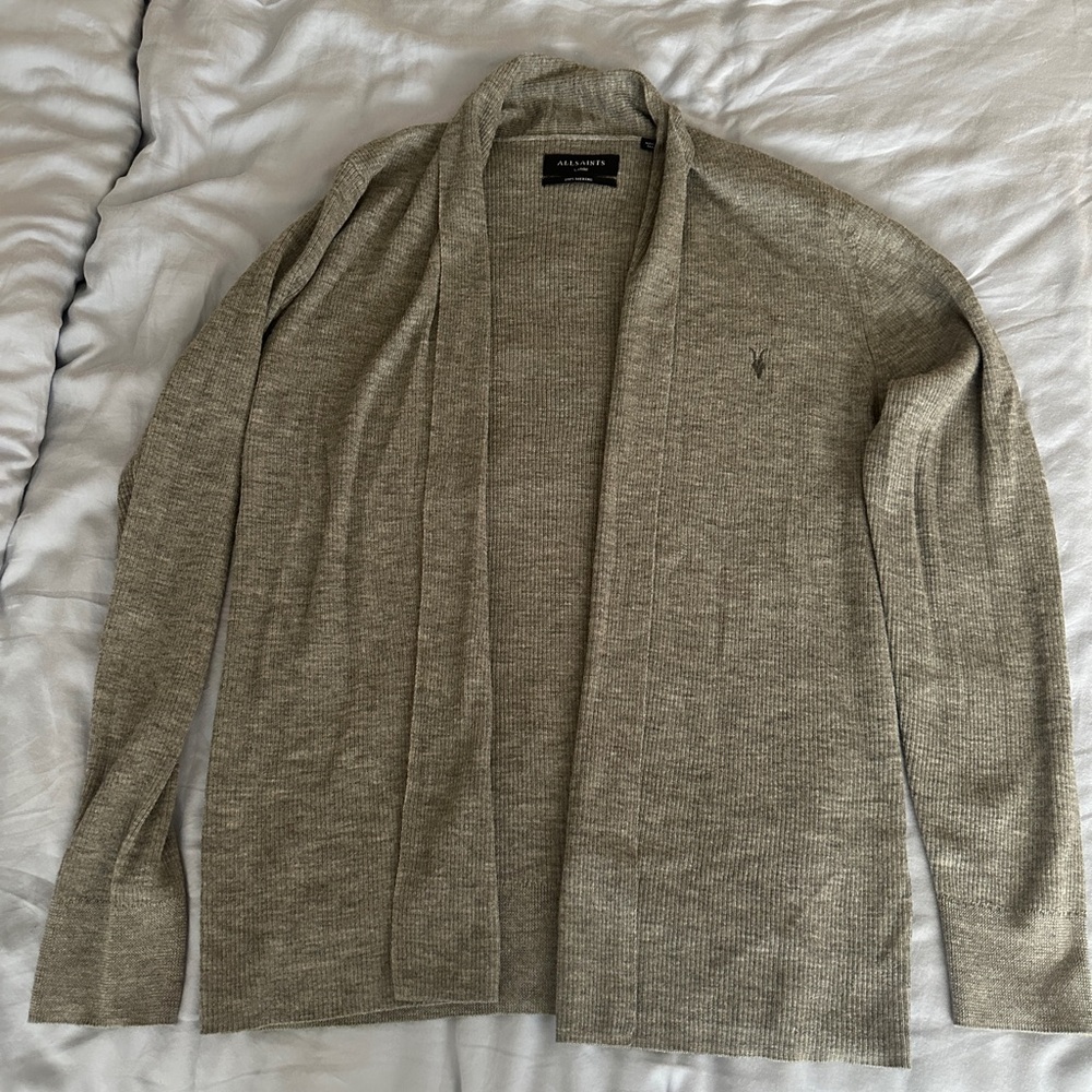 ALLSAINTS Open Cardigan merino wool large
